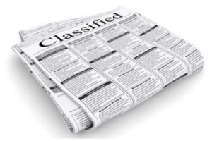 Classified Advertisement